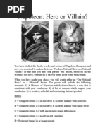 Napoleon Hero Villain | PDF