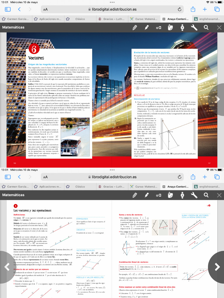 Tema 6 Vectores 2 Pdf