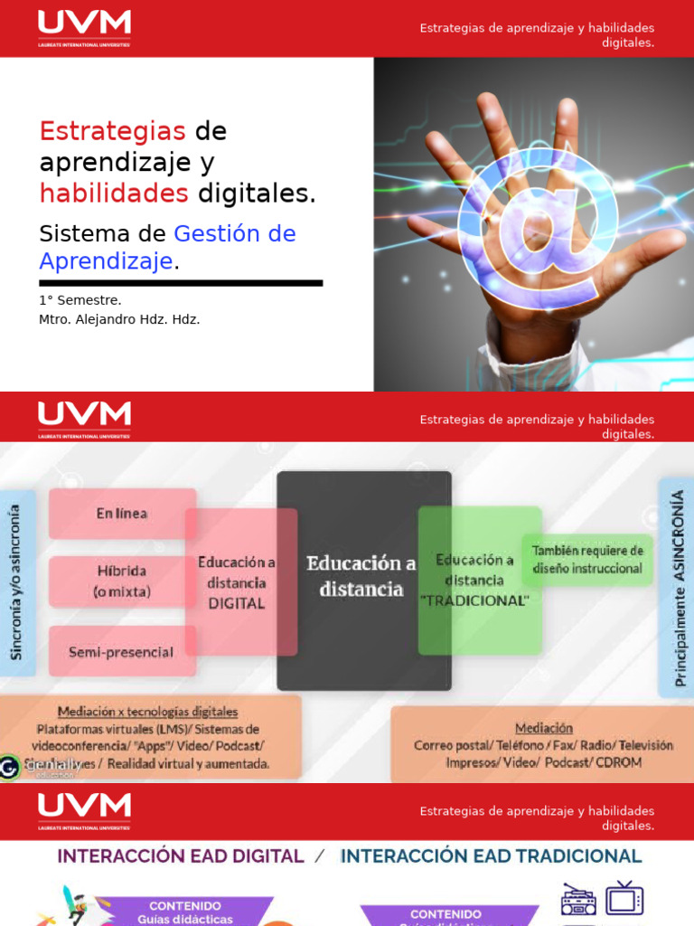 Estrategias de Aprendizaje Digital | PDF