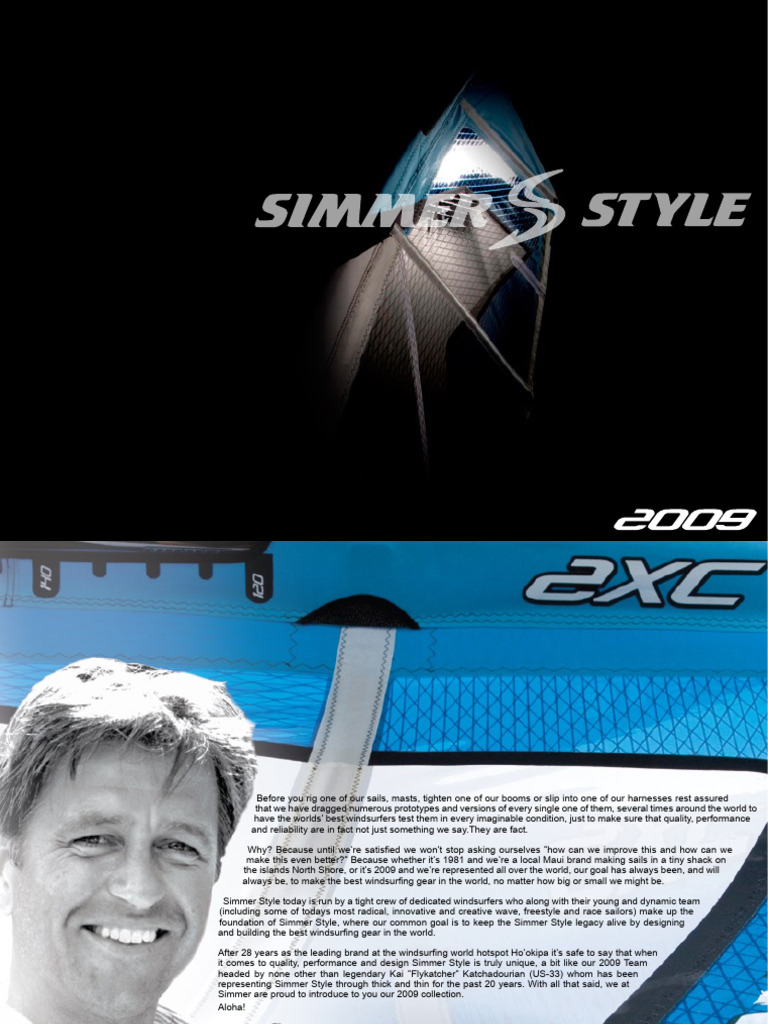 Simmer Style 2009 Windsurfing Gear Collection | PDF | Sail | Water ...