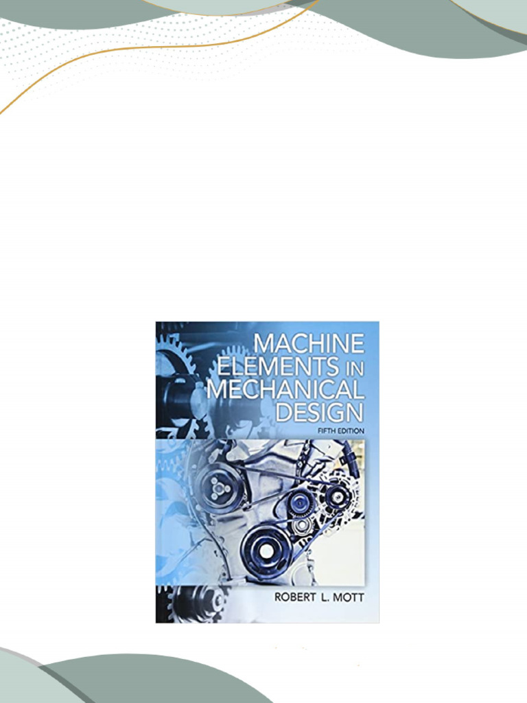 Study Resources For Solution Manual For Machine Elements in Mechanical ...