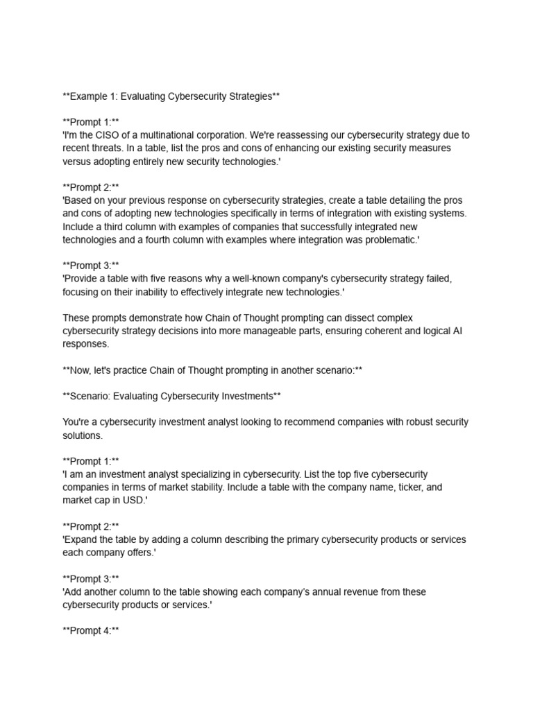 04.1 Chain of Though Prompting | PDF