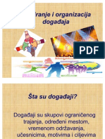 1 Planiranje I Organizacija Događaja JEDNODNEVNI - Po 3 Slajda Na Strani