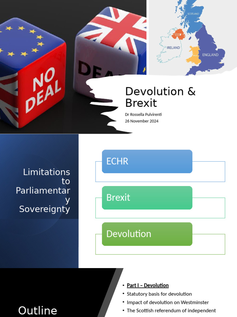 Week 9 - Devolution Brexit | PDF | Devolution | Brexit