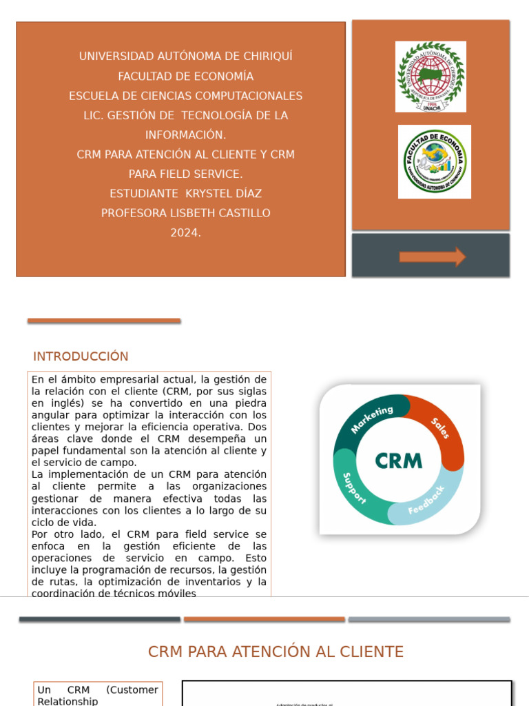 CRM en Atención al Cliente y Field Service | PDF | Gestión de la ...