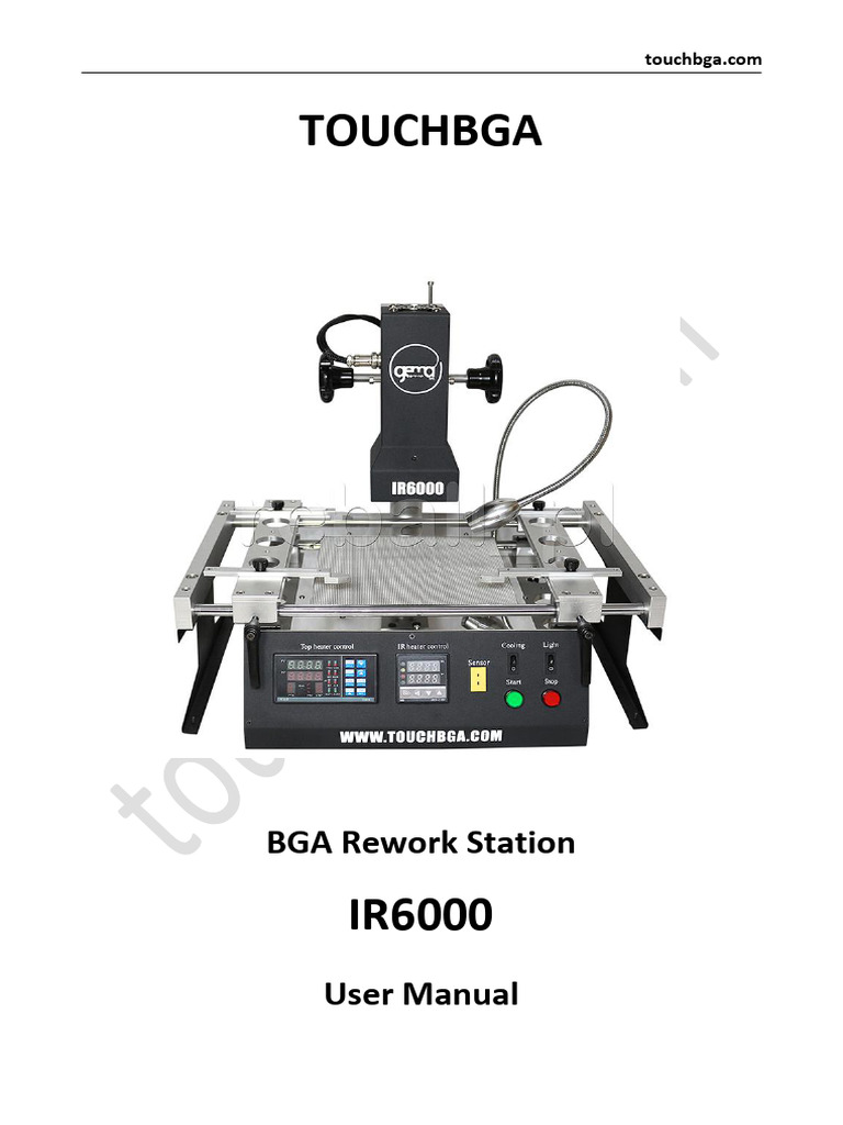 Touchbga Ir6000 Manual 2in1 3250w | PDF | Printed Circuit Board ...