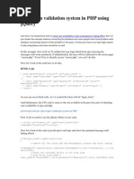 Download jQuery  PHP Ajax Login Validation System in PHP Using jQuery by Edan__1532 SN81033515 doc pdf