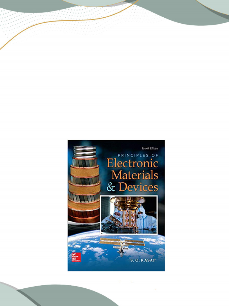 Get (eBook PDF) Principles of Electronic Materials and Devices 4th ...