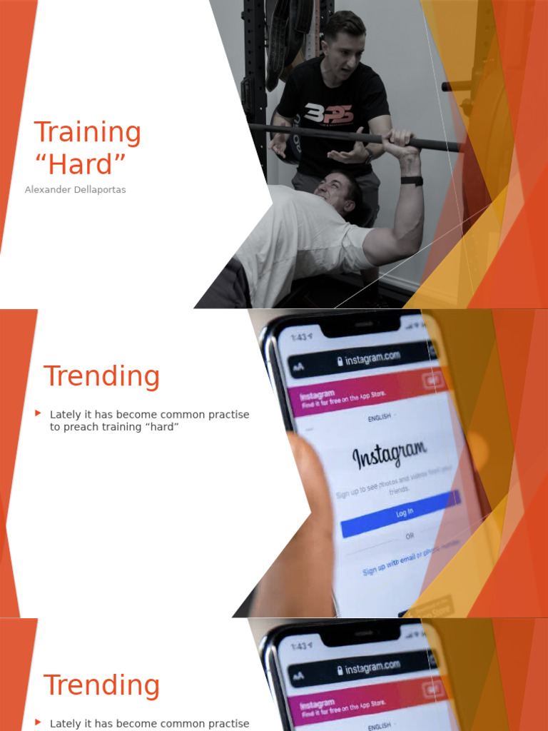 Training Hard Slides | PDF