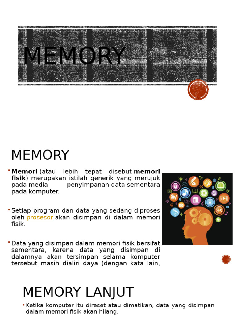 Jenis-Jenis Memori dalam Komputer | PDF