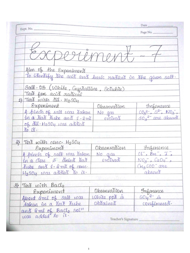 Experiment 7 | PDF