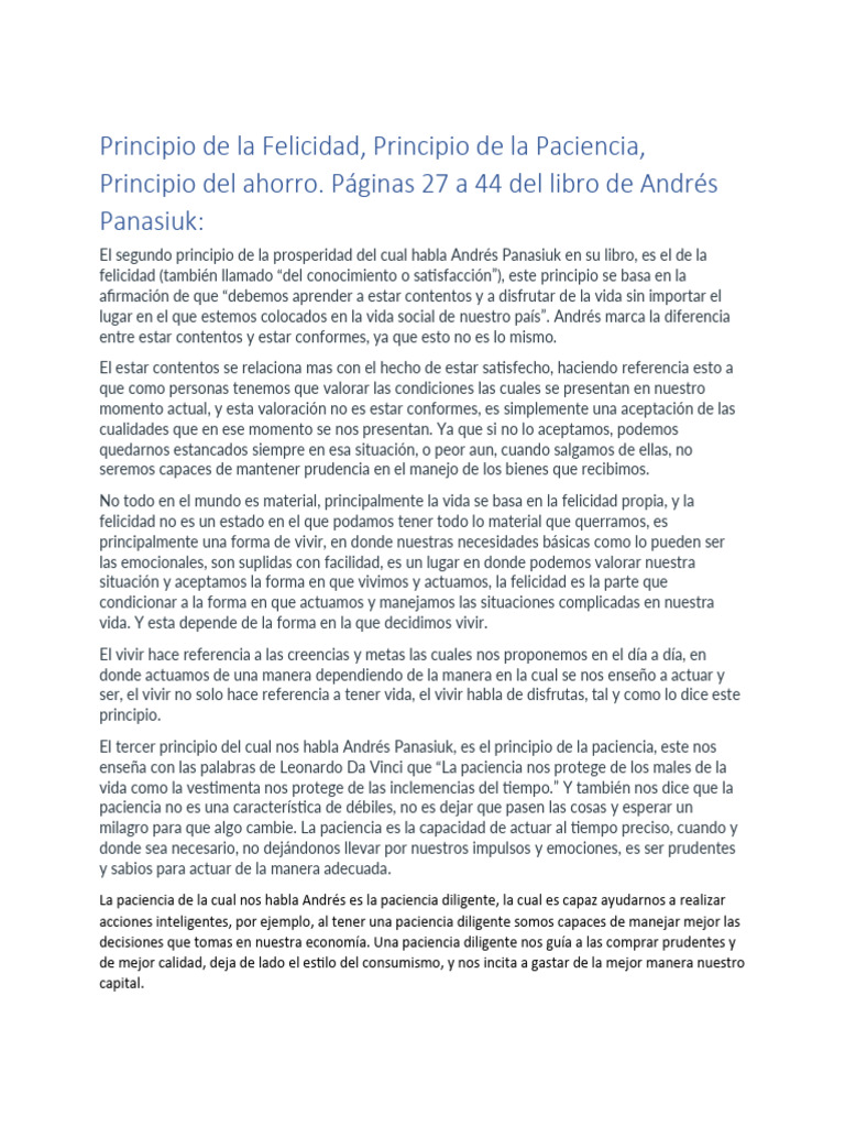 Principios de Prosperidad y Ética | PDF | Amor | Mentira