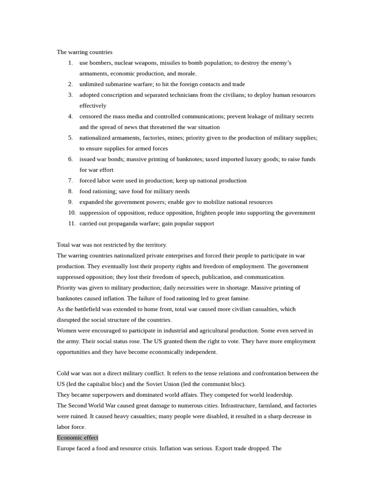 History pdf communism total war
