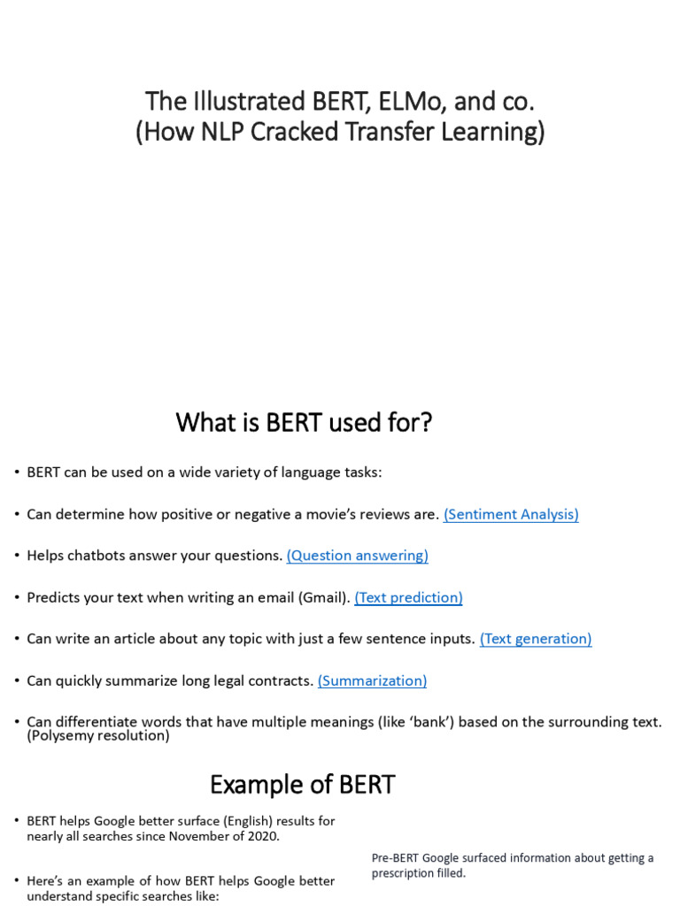 BERT | PDF | Cognition | Applied Mathematics