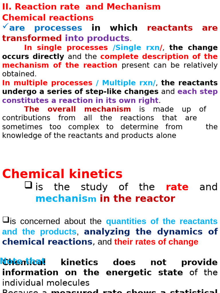 lec 4 | PDF | Reaction Rate | Chemical Kinetics