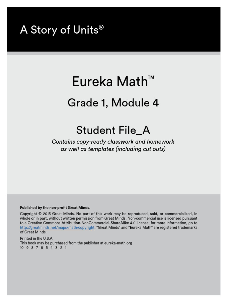 Grade 1 Eureka Math Module 4 | PDF | Penny