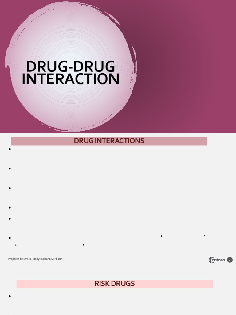 Drug drug interaction pdf medicinal chemistry pharmacology