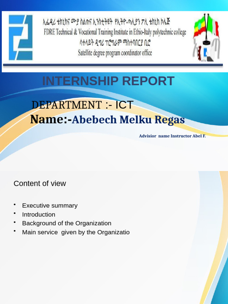 Internship Insights: ICT Sector Report | PDF | Human Resources ...