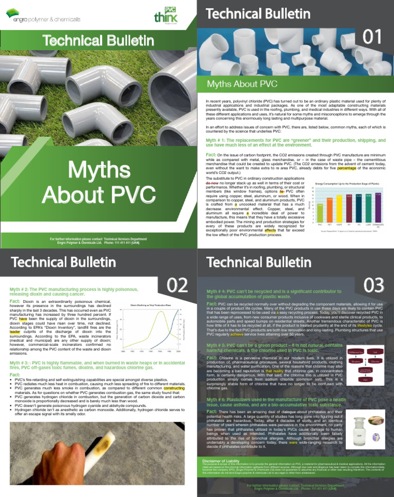 Technical Bulletin Myths | PDF | Polyvinyl Chloride | Chlorine