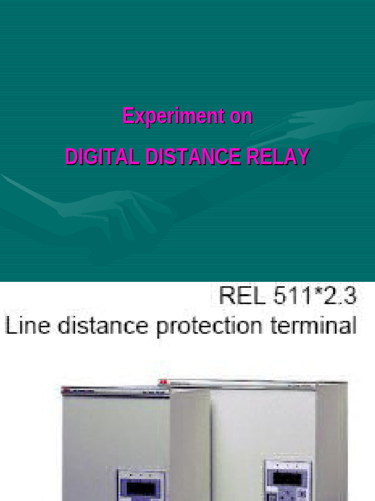 Features of Digital Distance Relay | PDF | Electrical Impedance | Metrology