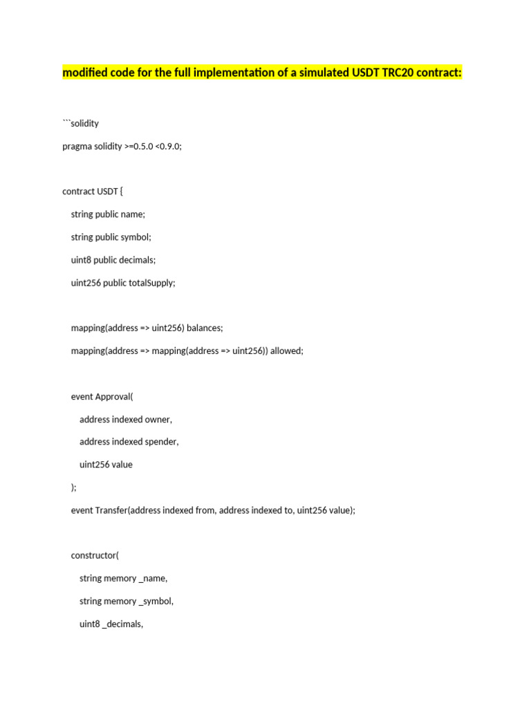 Usdt TRC20 2 | PDF | Software Development | Computer Science