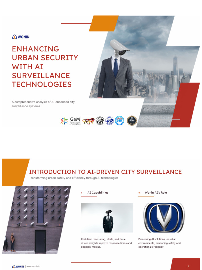City Surveillance Using AI Software | PDF | Surveillance | Artificial ...