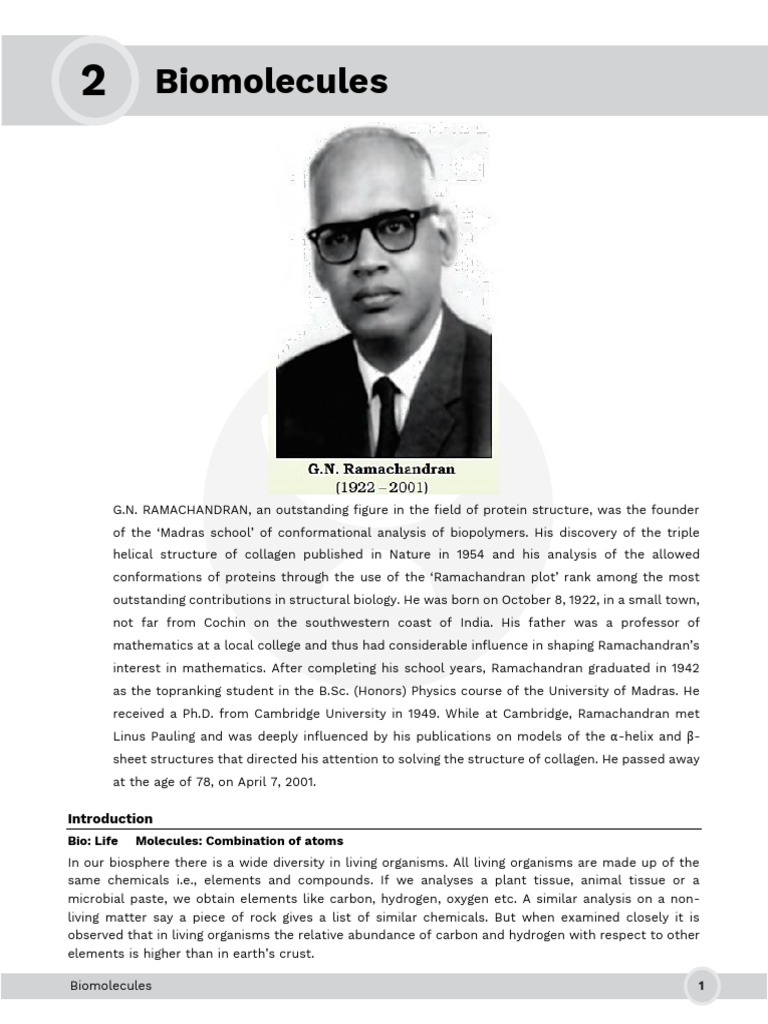 Biomolecules 4.0 | PDF | Amino Acid | Carbohydrates