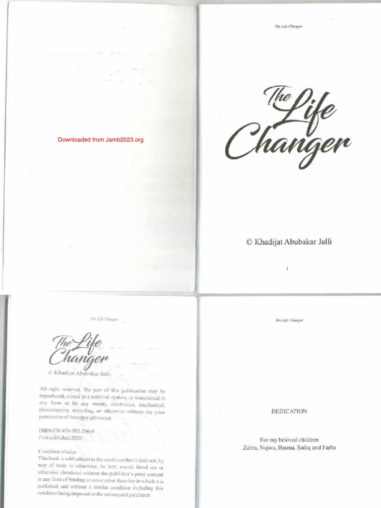 Life Changer PDF