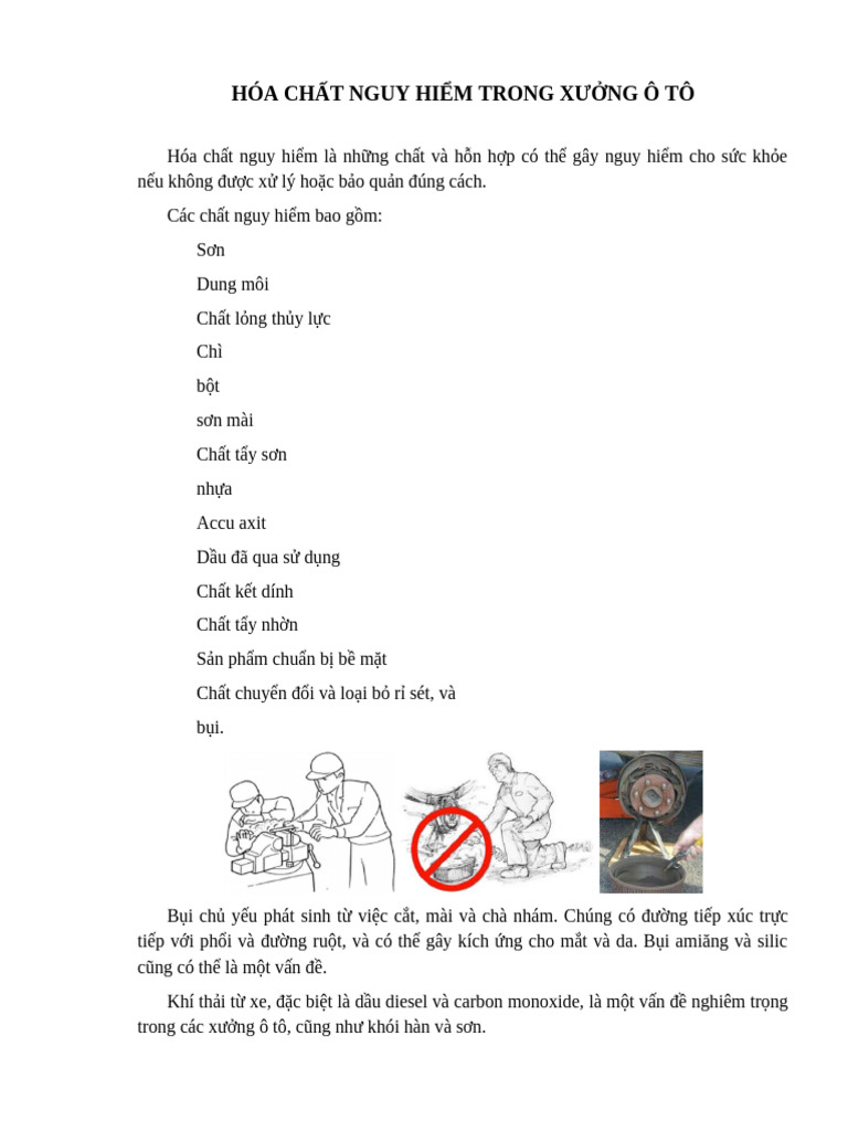 Moi Nguy Hiem Và Rui Ro - Hoa Chat | PDF