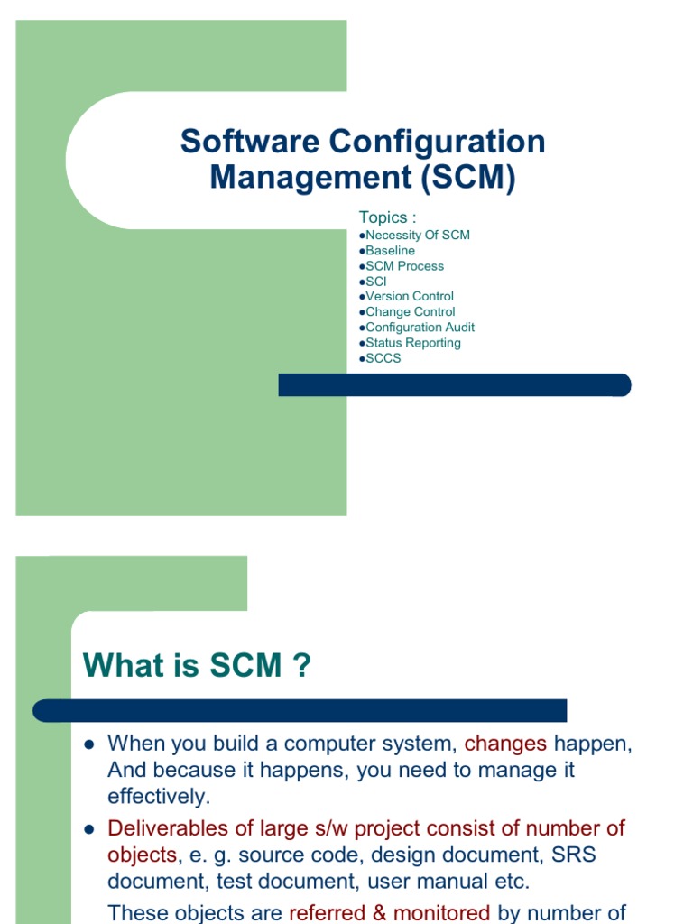 5. SCM | Version Control | Software Engineering