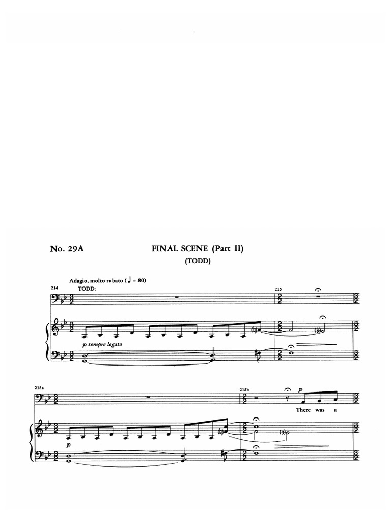 PDF document image related to 'Sondheim - Sweeney Todd' sheet music