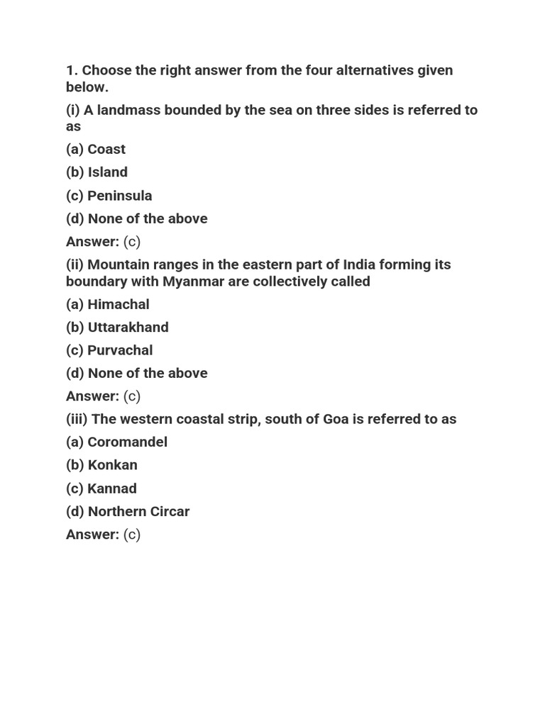 Physical Division of India Notes 03 | PDF | Himalayas | Indus River