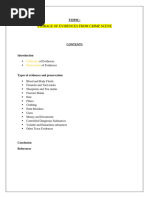 Forensic Evidence Packaging Guide | PDF | Firearms | Syringe