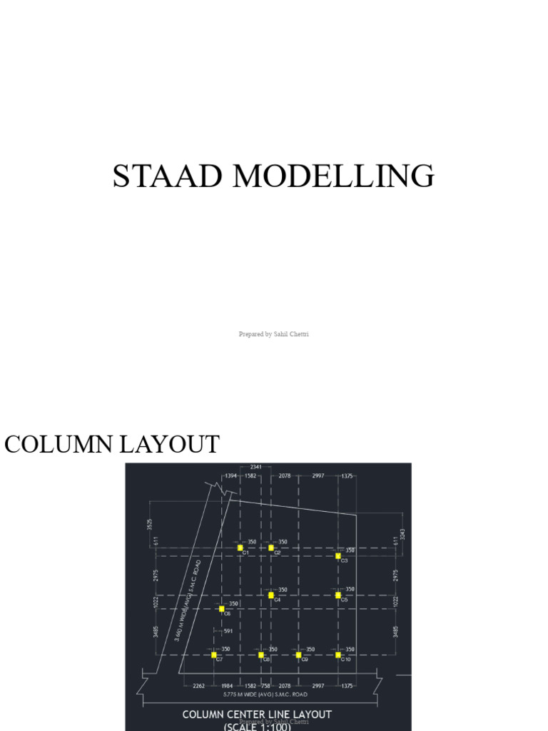 Staad Tutorial 1735538775 | PDF | Civil Engineering | Structural ...
