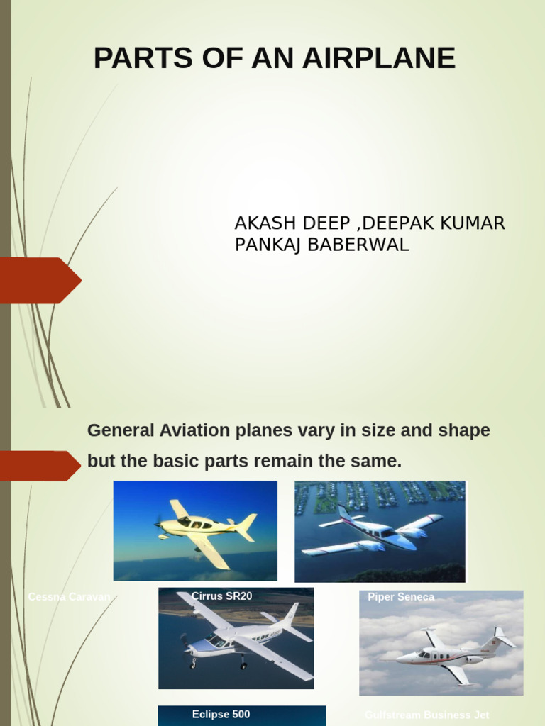 Key Components of Airplanes Explained | PDF | Airplane | Aileron