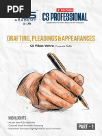 CS Professional Notes by YES Academy | PDF