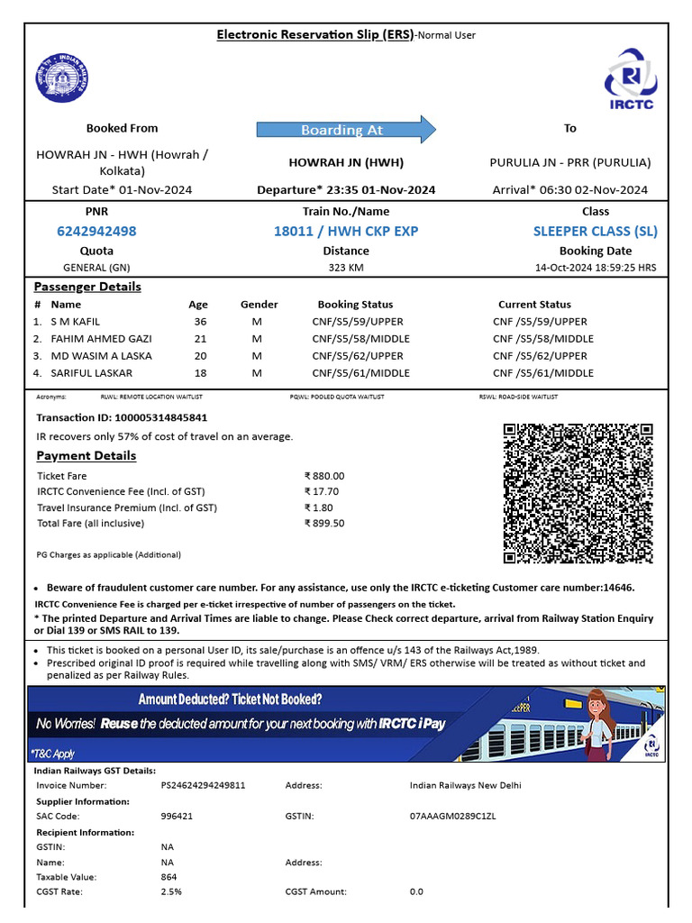 6242942498aaaa | PDF | Identity Document | Payments