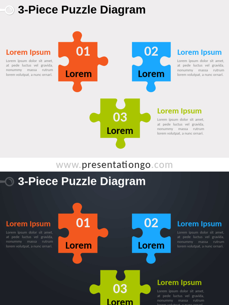 3 Piece Puzzle Diagram PGo 4 3 | PDF