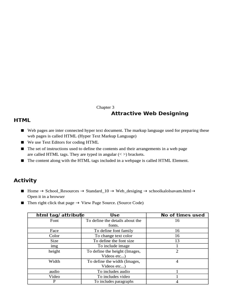 HTML Editors: Experiment and Review | PDF | Ip Address | Html