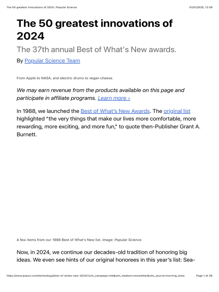 CES 2024: Top Gadget Innovations | PDF | Oled | Steelmaking