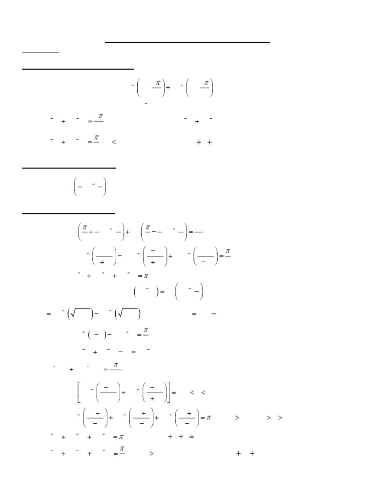 Ch 2 Inv Trigo.cw and Hw Updt Nw | PDF | Trigonometric Functions ...