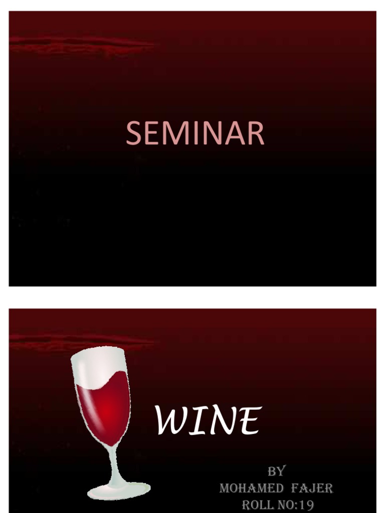 Wine Software Slideshow PDF