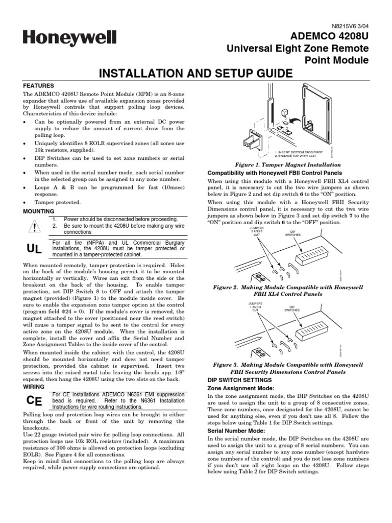 4208U INSTALLATION PDF