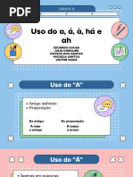 Quando Usar A, Á, À, Há e Ah - Dúvidas de Português No Dicio | PDF ...