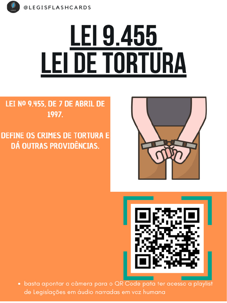 Lei 9 455 lei de tortura 1 pdf tortura crimes