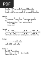 Emmanuel - Hillsong CHORDS