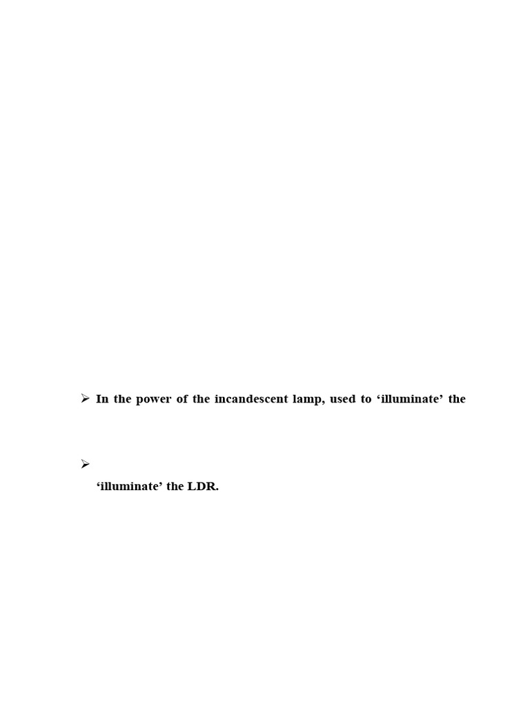 LDR project | PDF | Electromagnetic Radiation | Building Engineering 