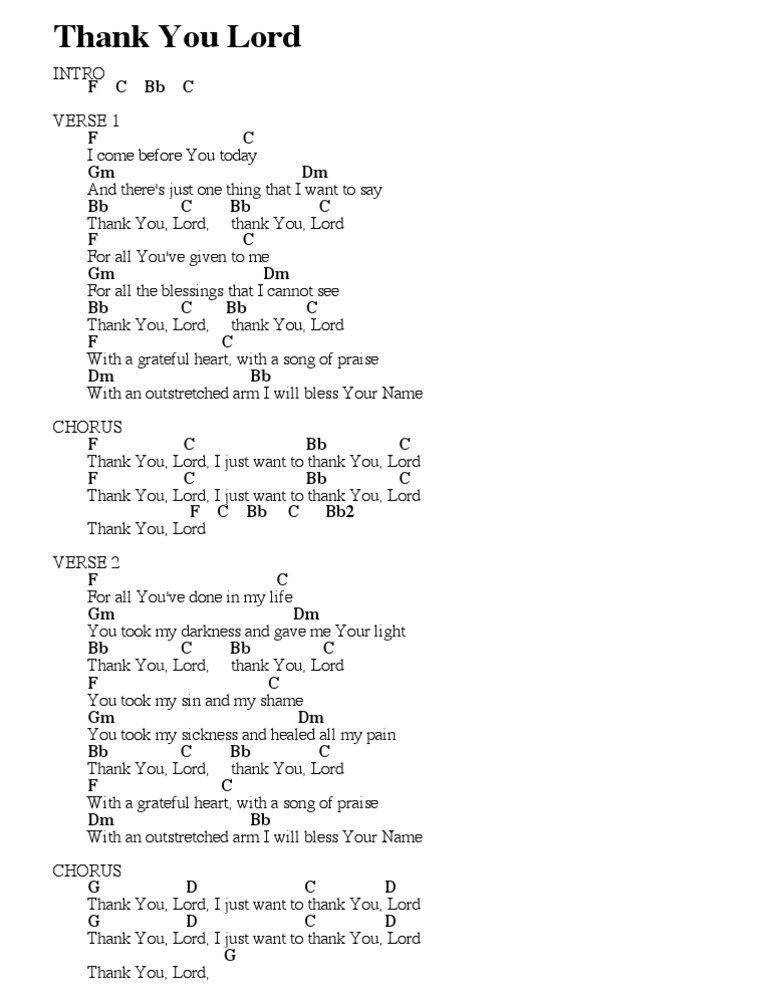 I See You Lord Lyrics And Chords