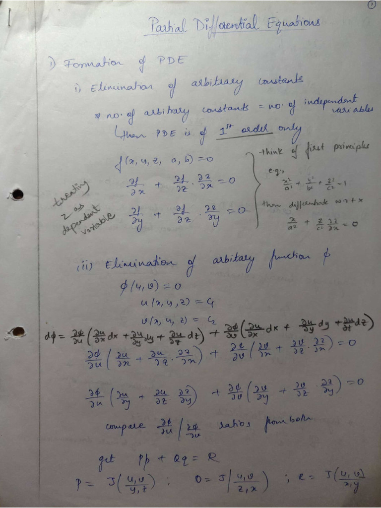 Pde 1 | PDF