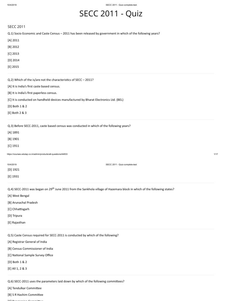 SECC_2011_-_Quiz-complete-test_lyst1413 | PDF